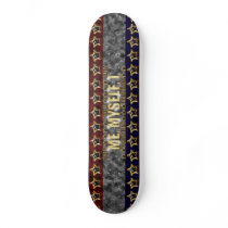 Me, Myself, I Stars and Stripes Skate Board