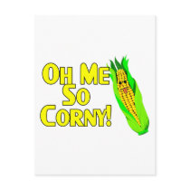 Me So Corny Postcard