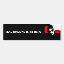 Me? YOUR Hero!? Bumper Sticker