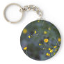 Meadow buttercup (Ranunculus Acris)  flowers Key Chains