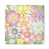 meadow flowers_1 magnets