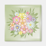 meadow flowers magnets