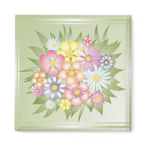 meadow flowers magnets