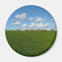 Meadow Landscape Fridge Magnets