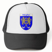 Meagher Coat of Arms/Family Crest Trucker Hats