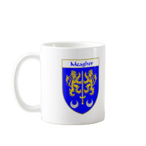 Meagher Coat of Arms/Family Crest Coffee Mugs