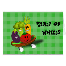 Meals on Wheels Recipe Card