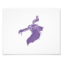 Mean Dragon light purple.png Photo Art