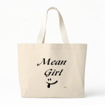 Mean Girl Tongue Smile Canvas Bag