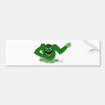 mean green bumper stickers