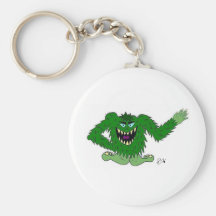 mean green key chain
