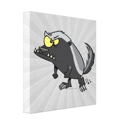 Cartoon Honey Badger