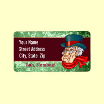 Mean Old Scrooge labels