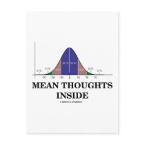 Mean Thoughts Inside (Statistics Humour)