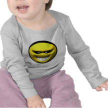 Mean yellow face smiley shirts