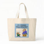 meanie joke tote bags