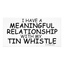 Meaningful Relationship Tin Whistle Photo Cards