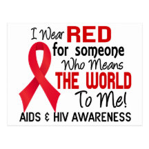 Means The World To Me 2 AIDS Post Cards