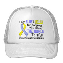 Means The World To Me 2 Down Syndrome Mesh Hats