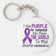 Means The World To Me 2 Epilepsy Keychain