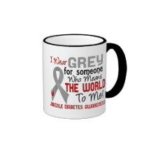 Means The World To Me 2 Juvenile Diabetes Coffee Mugs