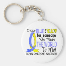 Means The World To Me Down Syndrome Keychains