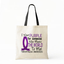 Means The World To Me Fibromyalgia Tote Bags