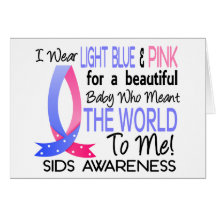 Meant The World To Me SIDS Greeting Cards