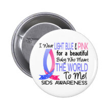 Meant The World To Me SIDS Pinback Buttons