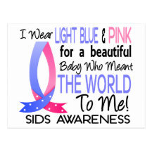 Meant The World To Me SIDS Postcards