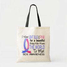 Meant The World To Me SIDS Tote Bag