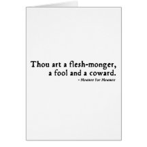 Measure For Measure Insult Cards