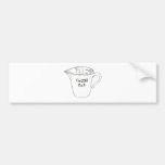 Measuring Cup Bumper Stickers