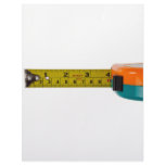 Measuring tape letterhead design
