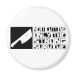 Meat Cutting Survive Fridge Magnets