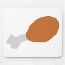 meat drumstick mouse mats