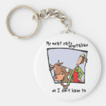 Meat Eating Vegetables Key Chain