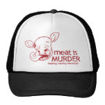Meat is Murder Trucker Hats