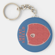 Meat Shield Key Chains