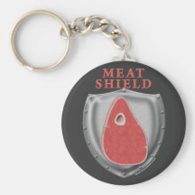 Meat Shield Keychain
