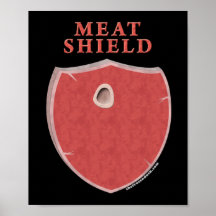 Meat Shield Print