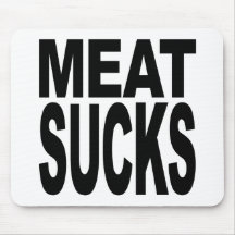 Meat Sucks Mousepads