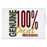 Mécanicien diesel véritable carte