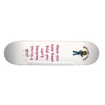 Mécanicien foncé plateaux de skateboards customisés