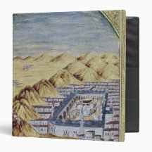 Mecca surrounded by the Mountains of Arafa Vinyl Binders