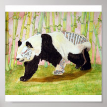 Mecha Panda Poster