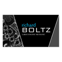 Mechanic - Business Cards