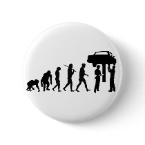 Mechanic Car Repair Workshop Staff Gear Pinback Buttons