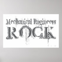 Mechanical Engineers Rock Posters