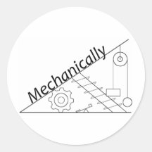 Mechanically Inclined Sticker